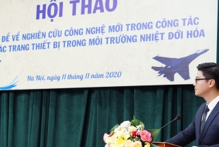 Công Ty DELTA Việt Nam tại Hội thảo chuyên đề về nghiên cứu công nghệ mới trong công tác bảo vệ trang thiết bị trong môi trường nhiệt đới